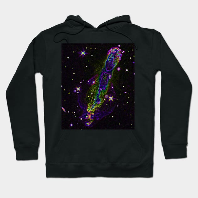 Black Panther Art - Glowing Edges 219 Hoodie by The Black Panther